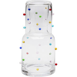 Vaso agua Party Dots 9cm