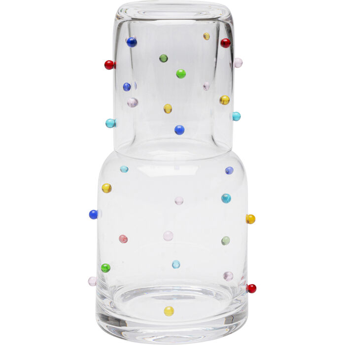 Vaso agua Party Dots 9cm