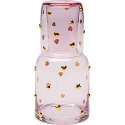 Vaso agua Party Hearts 9cm