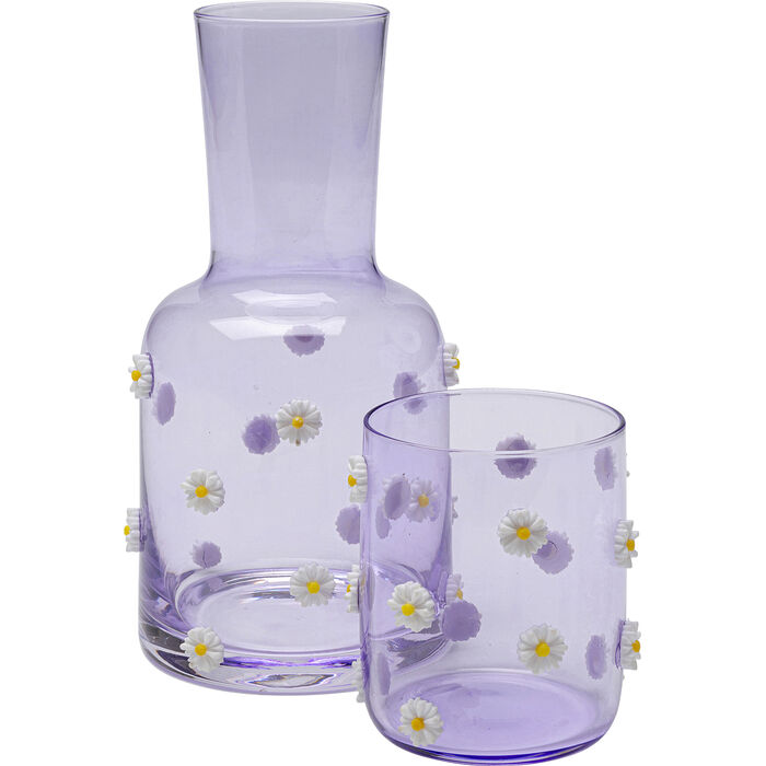 Carafe Party Flowers 19cm