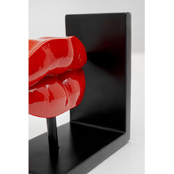 Buchstütze Lips Rot (2/Set)