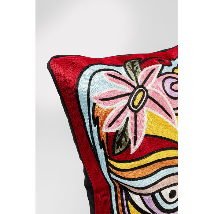 Coussin Art Line Face 50x50cm