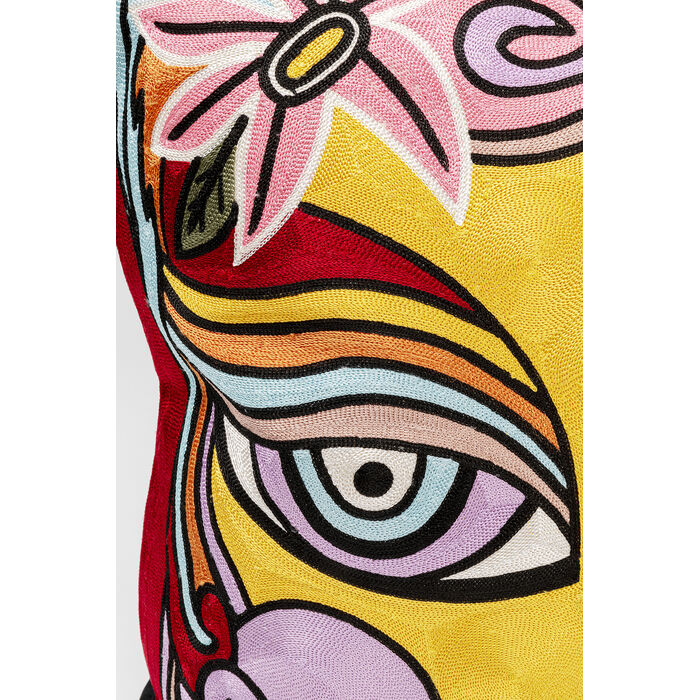 Coussin Art Line Face 50x50cm