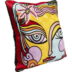 Cushion Art Line Face 50x50cm