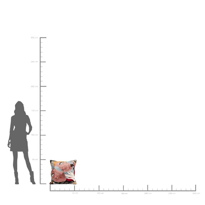 Kissen Art Line Two Face 50x50cm