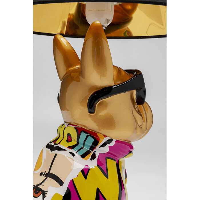 Table Lamp Graffiti Dog 56cm