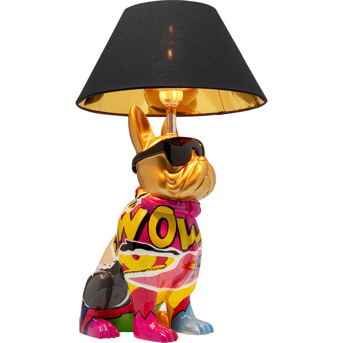 Table Lamp Graffiti Dog 56cm