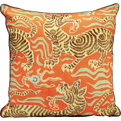 Cushion Tiger Love Red 45x45cm