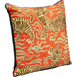 Cushion Tiger Love Red 45x45cm