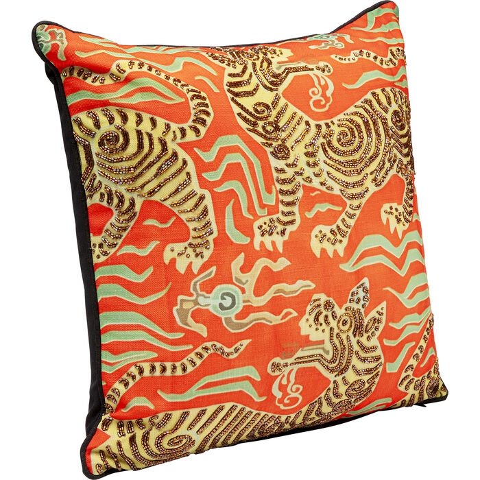 Cushion Tiger Love Red 45x45cm