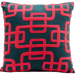 57274 - Kissen Chain Pink 45x45cm