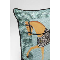 Kissen Show Horse Plaid 45x45cm