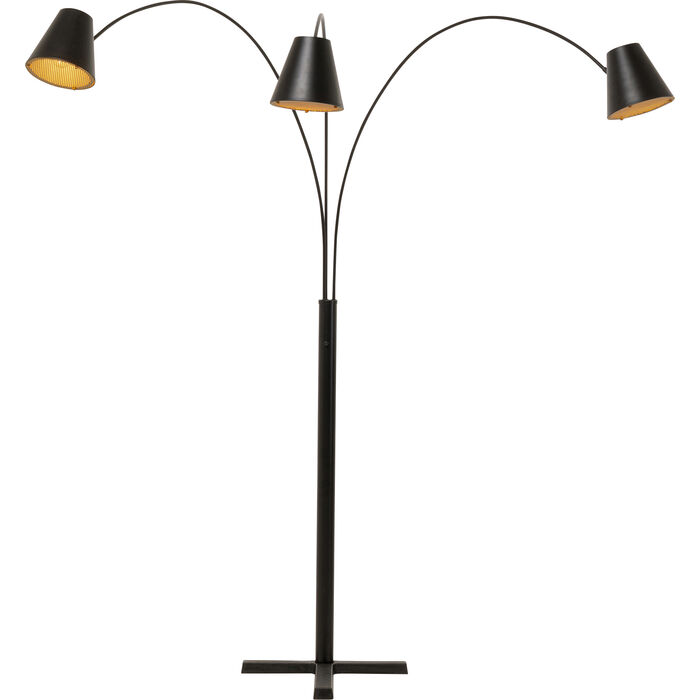 Floor Lamp Cappellino Black Matt