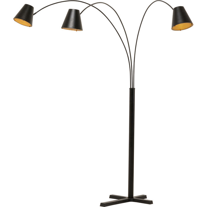 Floor Lamp Cappellino Black Matt