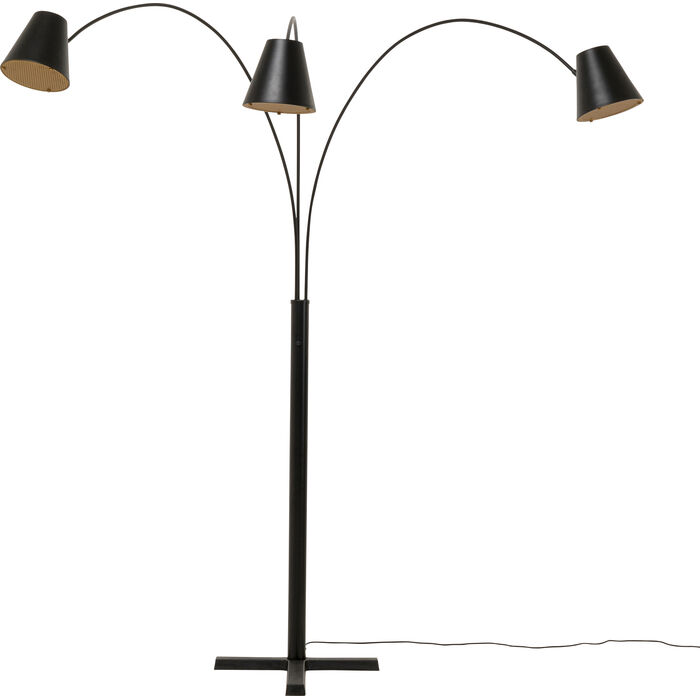 Floor Lamp Cappellino Black Matt