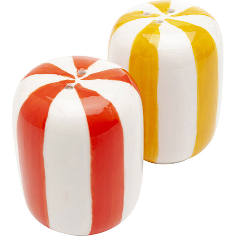 Salt and Pepper Shaker Cocina Stripes (2/Set)