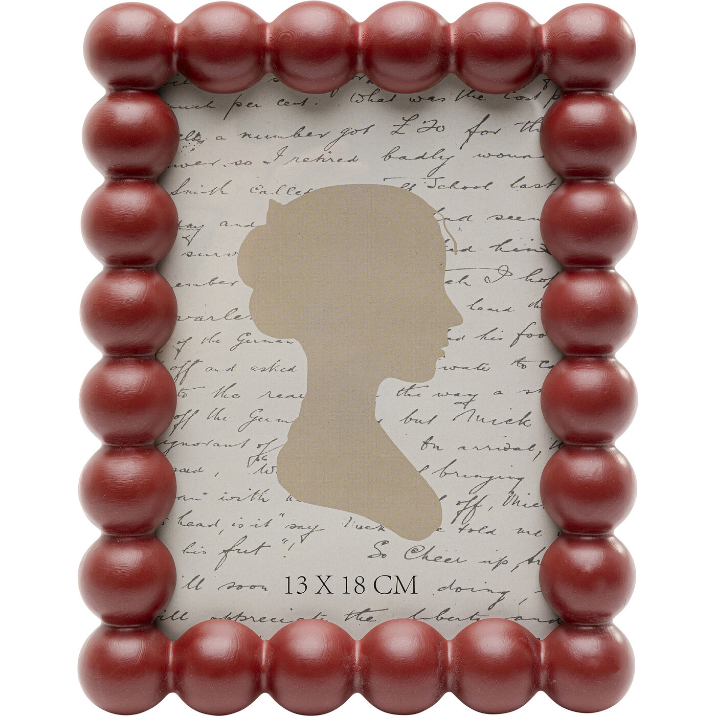 [57384] Marco para fotos Bolas Rojas 13x18cm