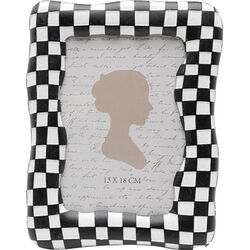 57388 - Picture Frame Checker Black 13x18cm