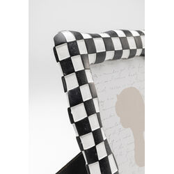 Bilderrahmen Checker Schwarz 13x18cm