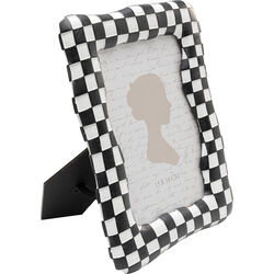 Bilderrahmen Checker Schwarz 13x18cm