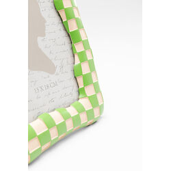 Bilderrahmen Checker Grün 13x18cm