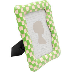 Bilderrahmen Checker Grün 13x18cm