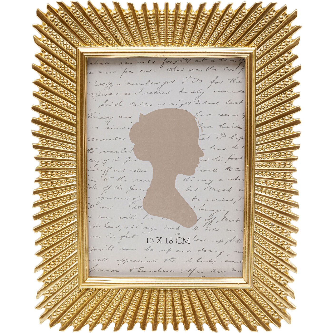 [57392] Marco de fotos Haz dorado 13x18cm