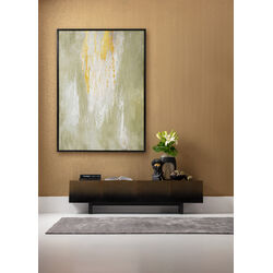 57438 - Quadro incorniciato Artistas verde 120x180cm