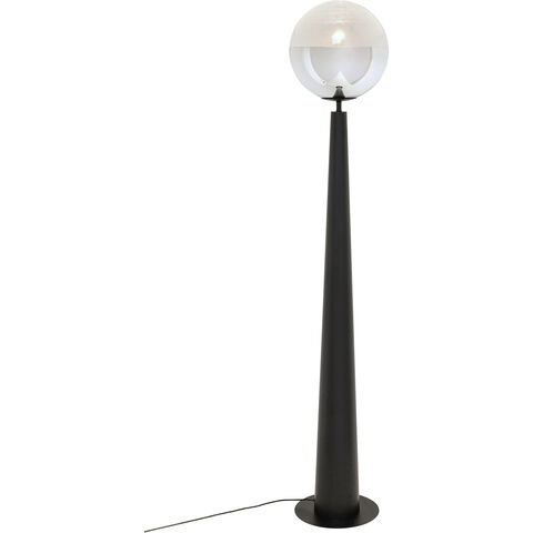 Lámpara pie Disco Ball Negro 163cm