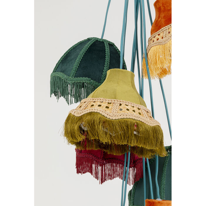 Hängeleuchte Saloon Fringes 10er