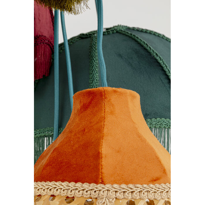 Hängeleuchte Saloon Fringes 10er