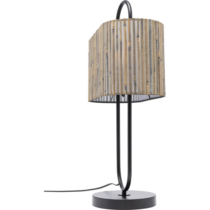 Tischleuchte Philadelphia Schwarz 65cm