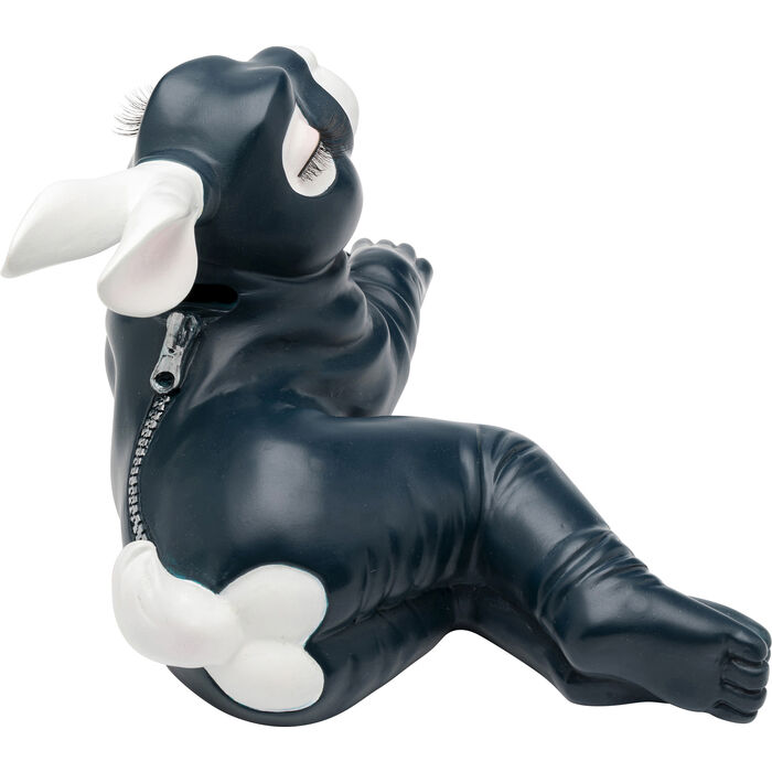 Spardose Fetish Bunny Sitting Nachtblau