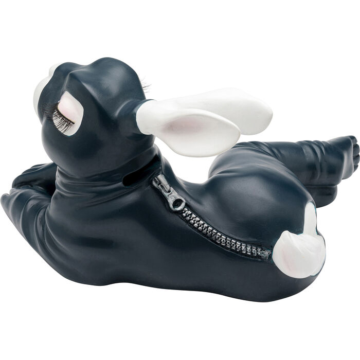 Spardose Fetish Bunny Sitting Nachtblau