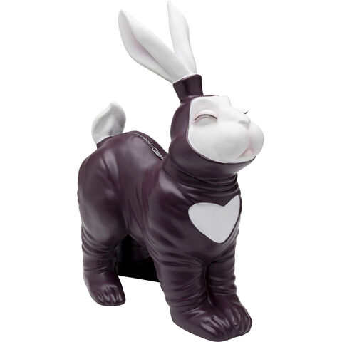 Money Box Fetish Bunny Standing Burgundy