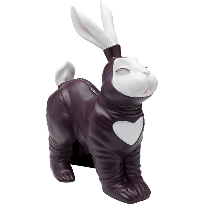 Spardose Fetish Bunny Standing Burgund