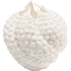 57496 - Deko Vase Anemone Weiß 37cm
