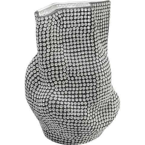 Deco Vase Anemone Black 43cm