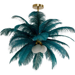 Pendant Lamp Feather Palm Green Ø87cm