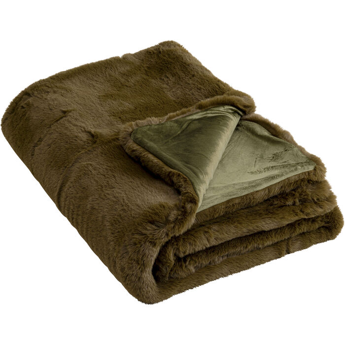 Decke Mika Oliv 150x200cm