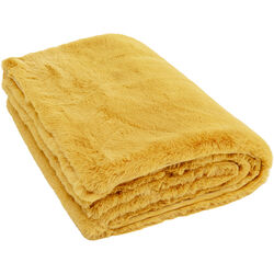 57528 - Blanket Mika Yellow 150x200cm