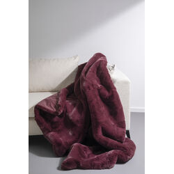 Decke Mika Aubergine 150x200cm