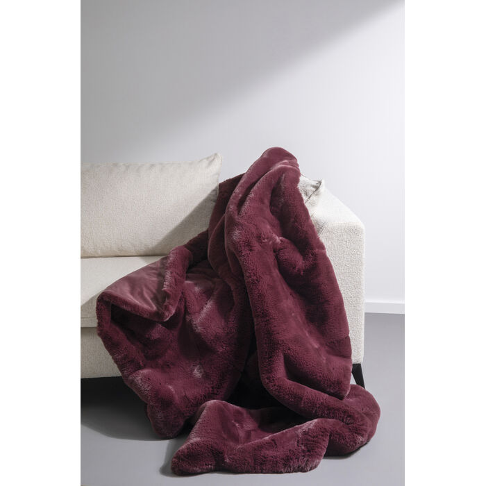 Decke Mika Aubergine 150x200cm