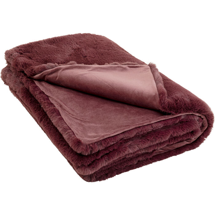 Decke Mika Aubergine 150x200cm