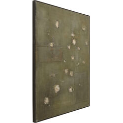 Canvas Picture Moody Green 150x120cm