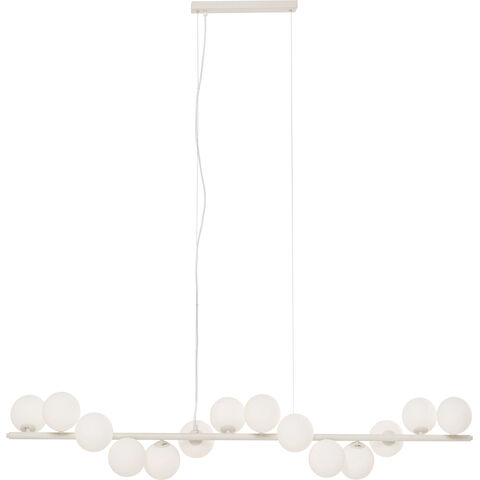 Lámpara techo Scala Balls Milky Greige 150cm