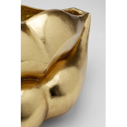 Vase Lips Gold 30cm