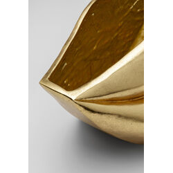 Vase Lips Gold 30cm