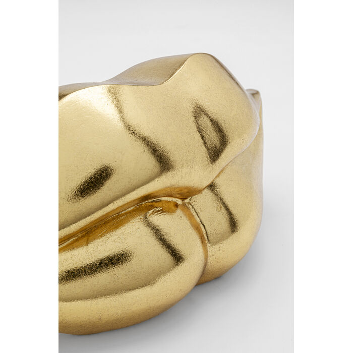 Spardose Lips Gold 13cm