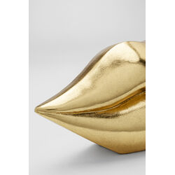 Spardose Lips Gold 13cm
